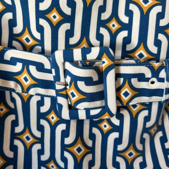 Boden Belted Co-ord Top geometric - Picture 10 of 10